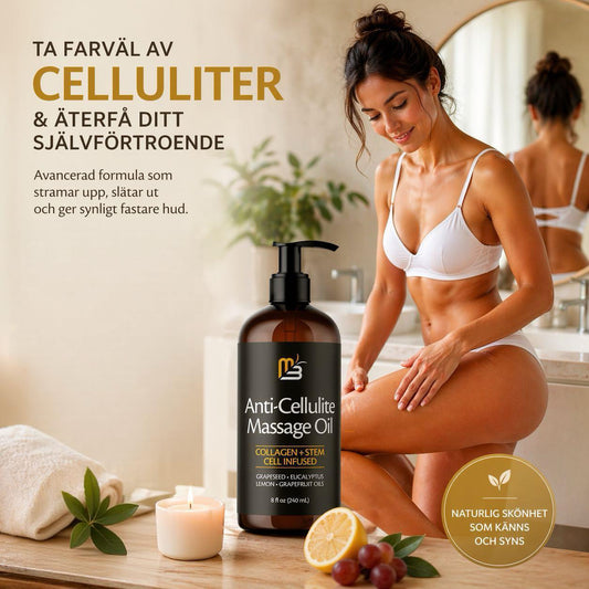 Stelloria Smooth Glow™ – Massageolja som ger slätare, fastare hud på 4 veckor