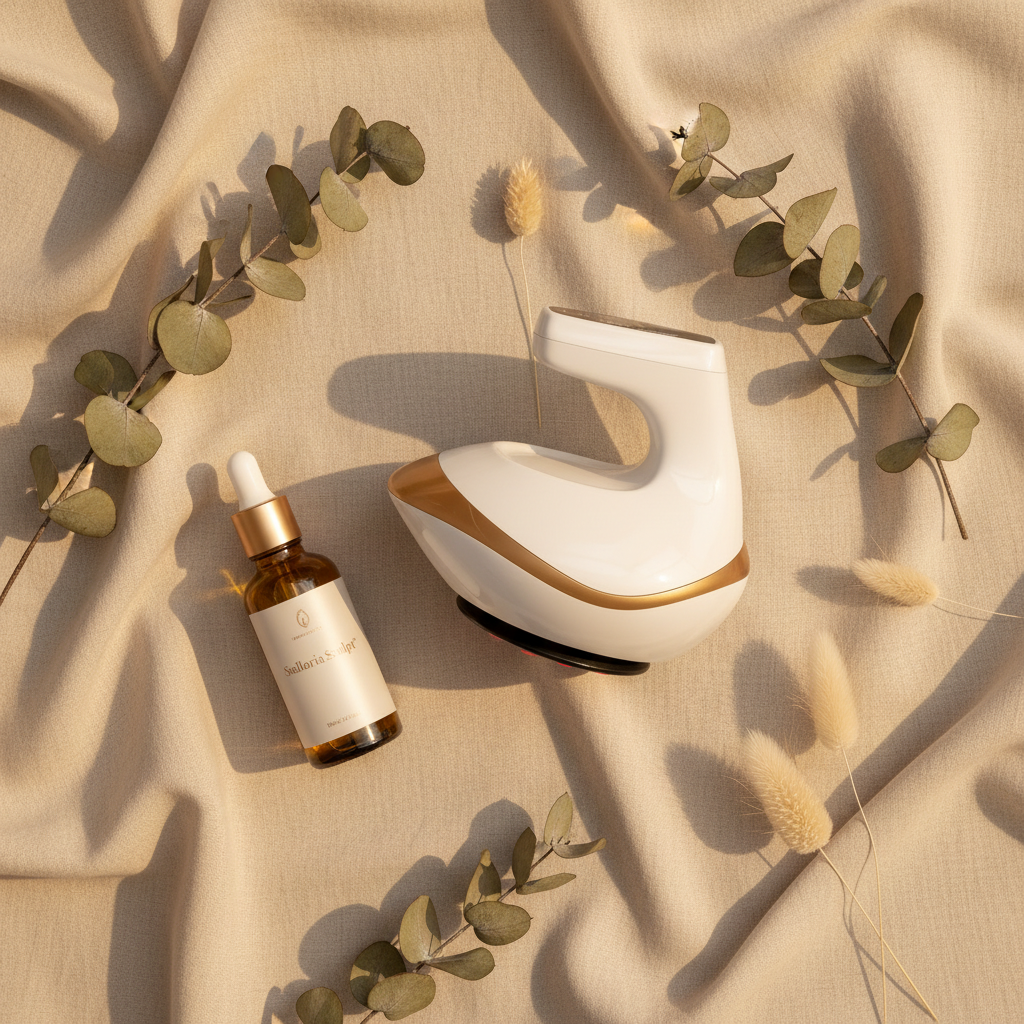 Stelloria Sculpt™ – Massaggiatore Gua Sha di Lusso