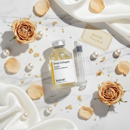 Stelloria Silk Collagen Serum – Flat lay ingredienser